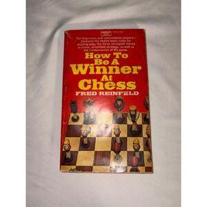 How To Be A Winner At Chess Fred Reinfeld Vintage 1970 Fawcett Crest Paperback